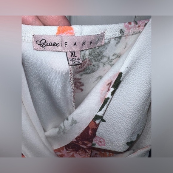 Crave Fame Floral Dress Size XL NWOT - Picture 4 of 4